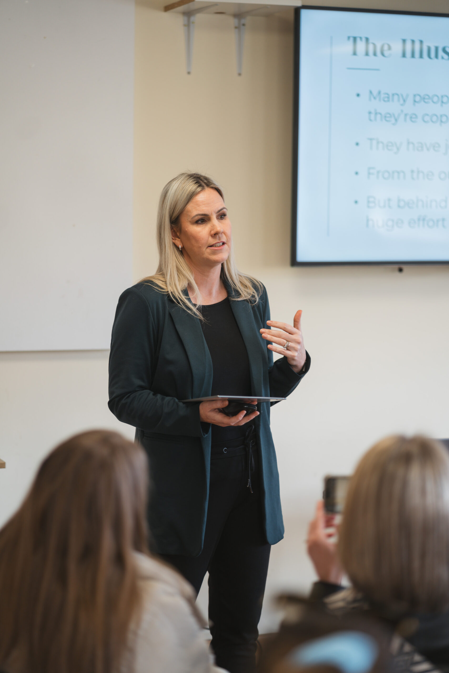 Lauren delivering workplace ADHD training
